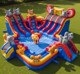 Pool3-733 Tom and Jerry Theme Pool Water...