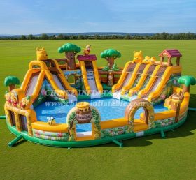 Pool3-736 Winnie the Pooh Theme Pool Wat...