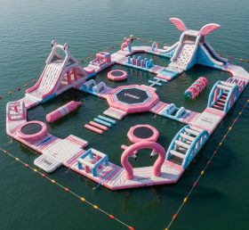 S471 Flamingo Theme Inflatable Water Par...