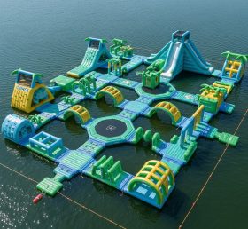 S568 Tropical Theme Inflatable Water Par...