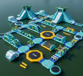 S569 Tropical Theme Inflatable Water Par...