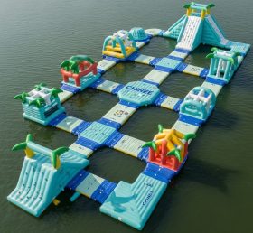 S570 Tropical Theme Inflatable Water Par...