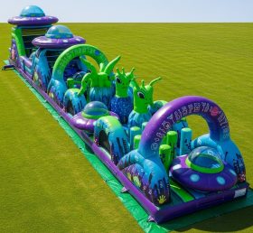 T7-3698 Alien Theme Inflatable Obstacle ...