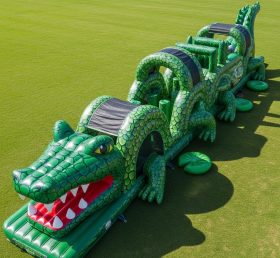 T7-3763 Crocodile Theme Inflatable Obsta...