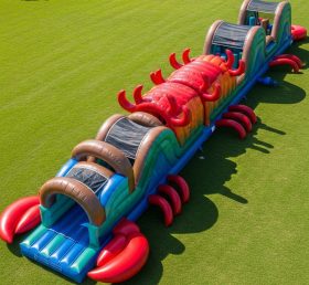 T7-3894 Lobster Theme Inflatable Obstacl...