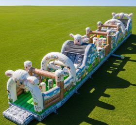 T7-4002 Sheep Theme Inflatable Obstacle ...