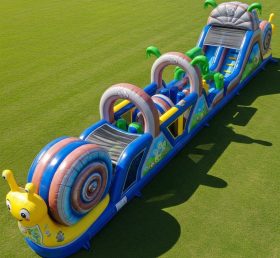 T7-4003 Snail Theme Inflatable Obstacle ...