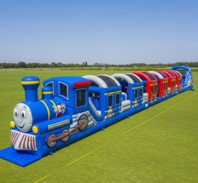 T7-4037 Train Theme Inflatable Obstacle ...