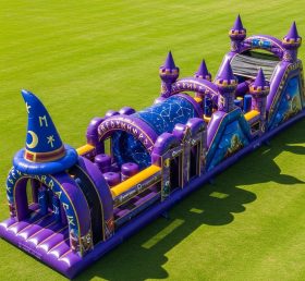 T7-4070 Wizard Theme Inflatable Obstacle...