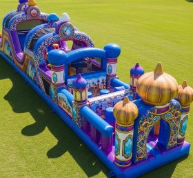 T7-4087 Aladdin Theme Inflatable Obstacl...