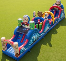 T7-4318 Popeye Theme Inflatable Obstacle...