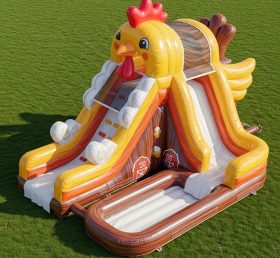 T8-5485 Chicken Theme Inflatable Water S...