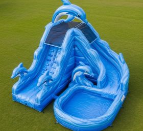 T8-5541 Dolphin Theme Inflatable Water S...