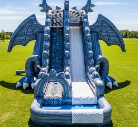 T8-5550 Dragon Theme Inflatable Water Sl...