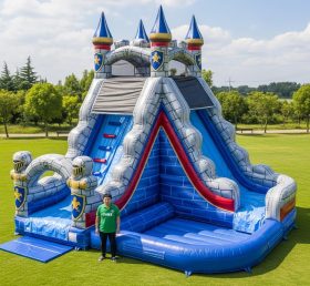 T8-5651 Knight Theme Inflatable Water Sl...