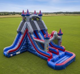 T8-5652 Knight Theme Inflatable Water Sl...