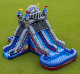 T8-5658 Knight Theme Inflatable Water Sl...