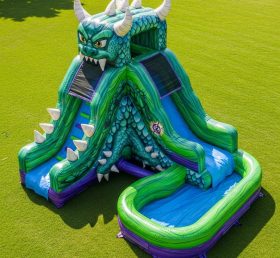 T8-5697 Monster Theme Inflatable Water S...