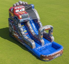 T8-5702 Monster Trucks Theme Inflatable ...