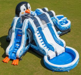 T8-5747 Penguin Theme Inflatable Water S...