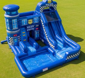 T8-5764 Police Station Theme Inflatable ...