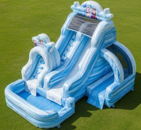 T8-7234 Frozen Theme Inflatable Water Sl...