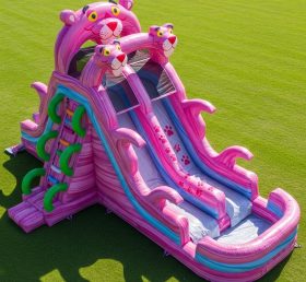 T8-7390 Pink Panther Theme Inflatable Wa...