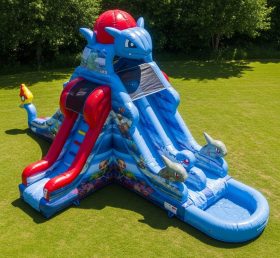 T8-7401 Pokemon Theme Inflatable Water S...