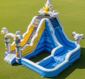T8-7403 Pokemon Theme Inflatable Water S...