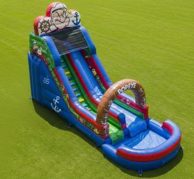 T8-7408 Popeye Theme Inflatable Water Sl...