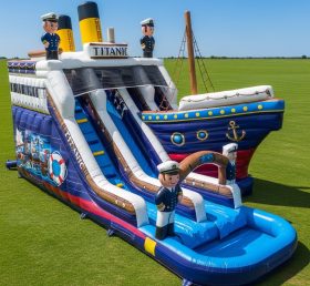 T8-7579 Titanic Theme Inflatable Water S...