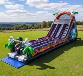 T8-7772 Halloween Theme Inflatable Slide