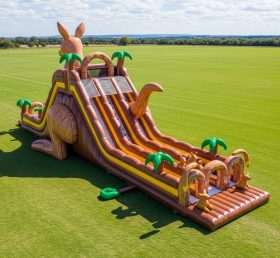 T8-7857 Kangaroo Theme Giant Slide