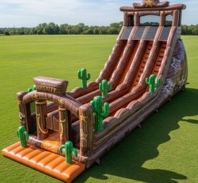 T8-7883 Wild West Theme Giant Slide