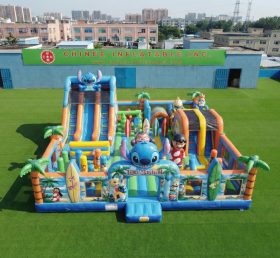GF3-473 Parco Gonfiabile a Tema Lilo & Stitch
