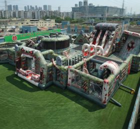 GF3-275 Zombie Theme Inflatable Park
