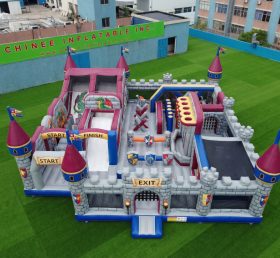 GF3-297 Castle Kingdom Theme Inflatable ...