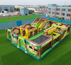 GF3-361 Monkey Theme Inflatable Park