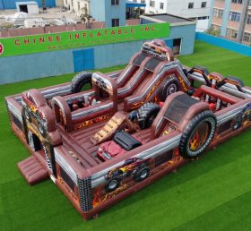 GF3-364 Monster Trucks Theme Inflatable ...
