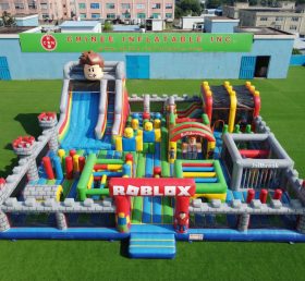 GF3-489 Roblox Theme Inflatable Park