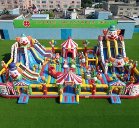 GF3-522 Clown Theme Inflatable Park