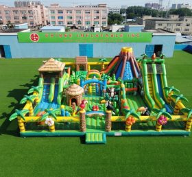 GF3-566 Tropical Theme Inflatable Park