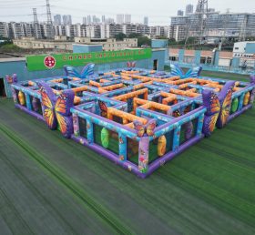 MAZE1-24 Butterfly Theme Inflatable Maze