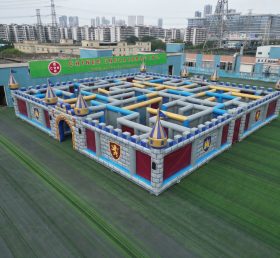 MAZE1-28 Castle Kingdom Theme Inflatable...