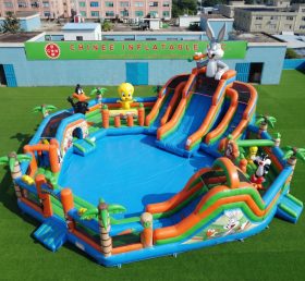Pool3-757 Looney Tunes Theme Pool Water ...