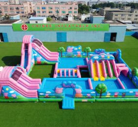 Pool3-766 Peppa Pig Theme Pool Water Par...