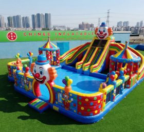 Pool3-799 Clown Theme Pool Water Park