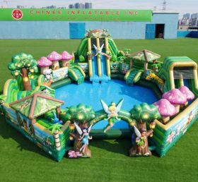 Pool3-833 Tinker Bell Theme Pool Water P...