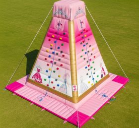 T11-4137 Barbie Theme Inflatable Climbin...