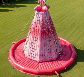 T11-4598 Flamingo Theme Inflatable Climb...